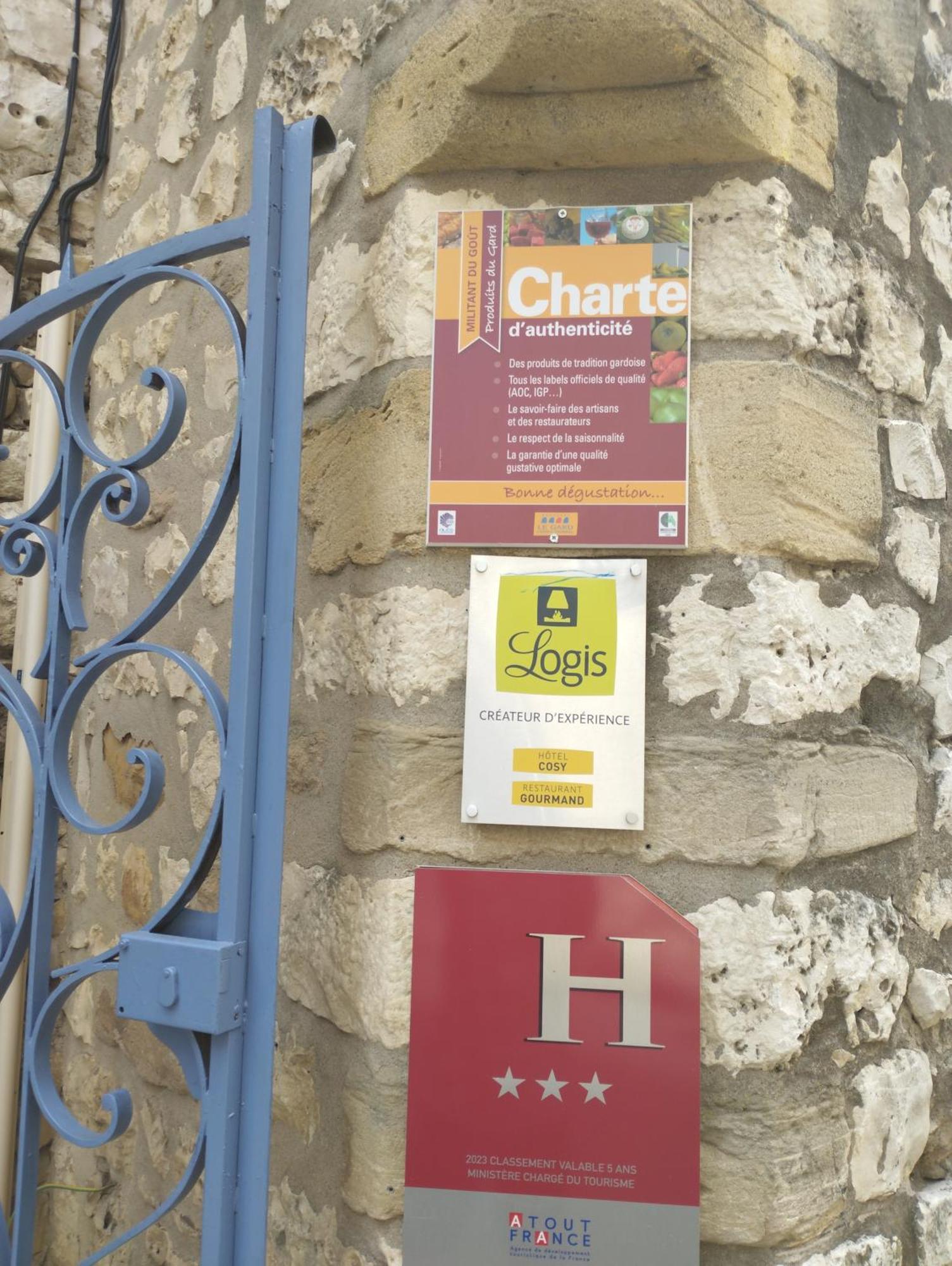 Logis Hotel Restaurant L'Esquielle Saint-Géniès-de-Malgoirès Kültér fotó